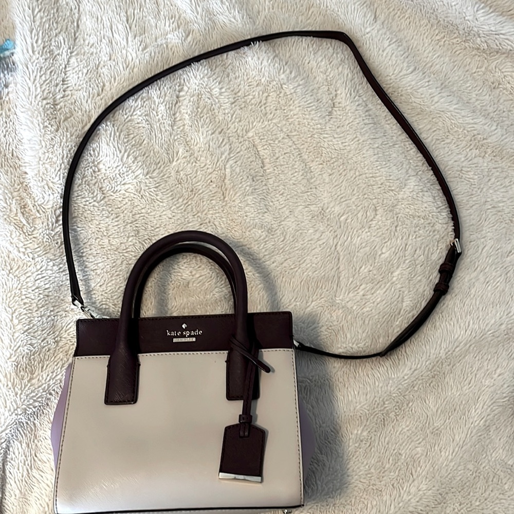 Purple and beige Kate spade purse!!